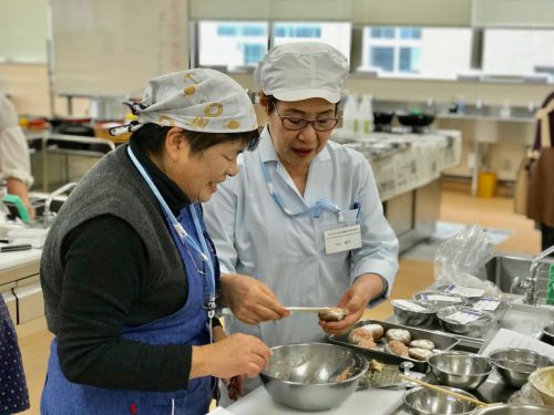 料理講習会の様子