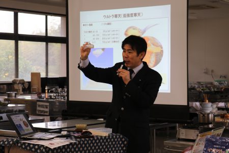 給食調理学実習「寒天講座」