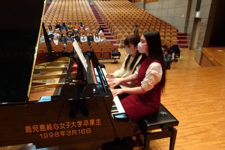 音楽Ⅲ　ピアノ連弾発表会