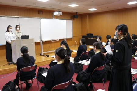 鹿児島純心女子高等学校　来訪