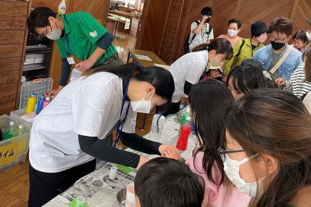 学生サークル「Kids万屋」が地域のイベントに参加