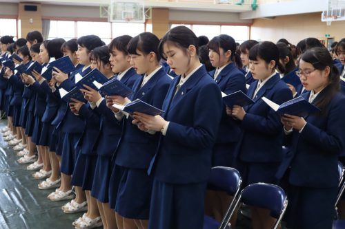 鹿児島純心女子学園 創立記念ミサ を行いました 鹿児島純心女子短期大学