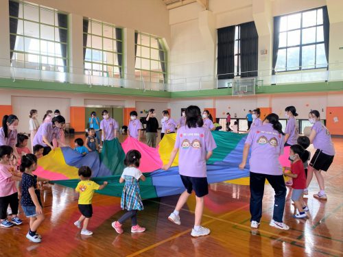 こども学専攻 純心こども講座 リズムあそび 鹿児島純心女子短期大学