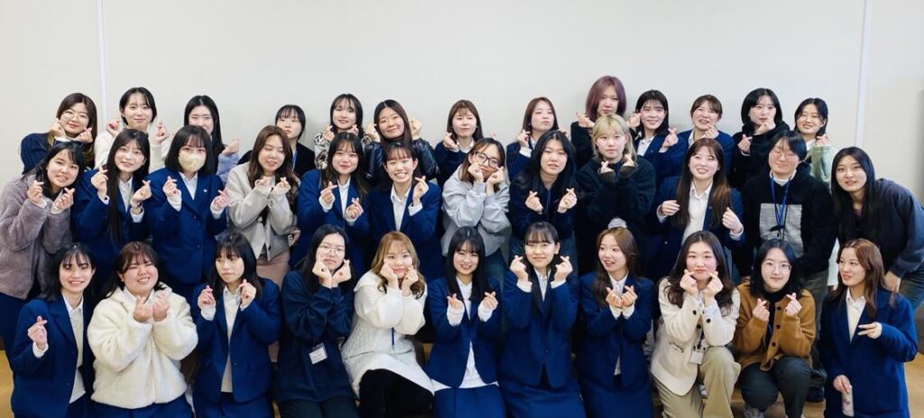 韓国「徳成女子大学」の学生と交流しました！