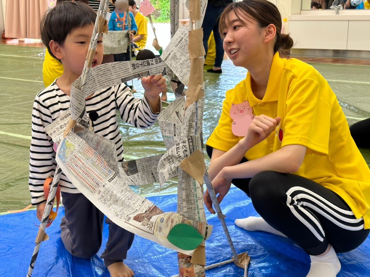 こども学専攻「いろとあそぼう・かたちとあそぼう」を開催しました