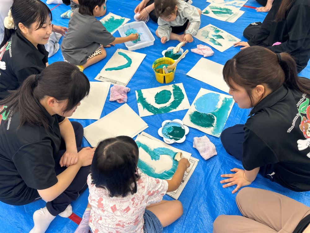純心こども講座「いろとあそぼう・かたちとあそぼう」を開催しました